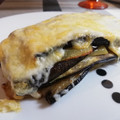 El cooksnap de Teresa cuando hizo Mil hojas de patatas y berenjenas especiadas.