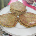 El cooksnap de agust cuando hizo Tortitas de cebolla, zanahoria y brócoli.
