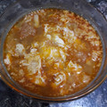 El cooksnap de Empar cuando hizo Sopa de ajo ó castellana.