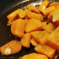 p1eszter Cooksnap-ja, amikor elkészítette a(z) Sült édesburgonya hagymával és fokhagymával receptet.