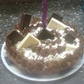 El cooksnap de Analia Ejsmut cuando hizo Torta brownie.