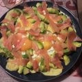 El cooksnap de yoligg70 cuando hizo Huevos rotos con salmón ahumado y aguacate.