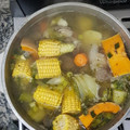 El cooksnap de walter Polo cuando hizo Puchero.