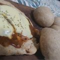 El cooksnap de yasmina villalba cuando hizo Pizzetas 25% harina integral.