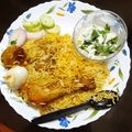 Rina Khan's cooksnap of when they made চিকেন বিরিয়ানি(Chicken Biriyani Recipe In Bengali).