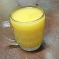 Fazila's cooksnap of when they made Mango smoothie.