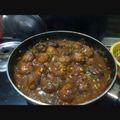 Rakhi Gupta का कुकस्नैप जब उन्होंने वेज मंचूरियन (veg manchurian recipe in Hindi) बनाया था।