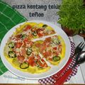 Cooksnap dari ati dewanthi untuk resep Pizza kentang telur teflon