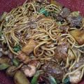 Cooksnap Rose Nani Nizah Nayan semasa beliau membuat Mee goreng ala mamak.