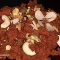  Chef Richa pathak. का कुकस्नैप जब उन्होंने गाजर का हलवा(gajar ka halwa recipe in hindi) बनाया था।