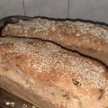 El cooksnap de Marta Bulacio cuando hizo Pan 100% Integral - Multicereal- Fibra a full.