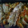 El cooksnap de cotiiquirogaii cuando hizo Pescado al horno envuelto en aluminio.
