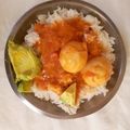 Huldah Mwandikwa's cooksnap of when they made Rice and egg curry.