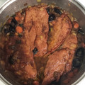El cooksnap de carmen2026 cuando hizo Filetes de pavo al Oporto.