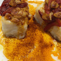 El cooksnap de Joan Adam cuando hizo Bacalao a la llauna con pimentón dulce.