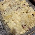 El cooksnap de Marta cuando hizo Coliflor gratinada al horno.