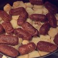 Cooksnap από Ευγενία Κατακάλου στη συνταγή Σουτζουκάκια με πατάτες στο φούρνο
