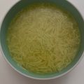 El cooksnap de Marieta cuando hizo Sopa de pollo y verduras en olla exprés o rápida.