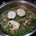 El cooksnap de Isabel Casi cuando hizo Merluza con almejas y gambones en salsa verde.