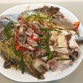 รูป Cooksnap ของ Kasinee Buchachart เมื่อเขาทำ ปลาจาระเม็ดนึ่งซีอิ๊ว