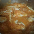 El cooksnap de josi E. cuando hizo Pechugas de pollo en fritada al coñac.