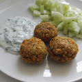 El cooksnap de Pilar Rodríguez cuando hizo Falafel.