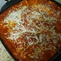 Sarah's cooksnap of when they made Skillet Lasagna.