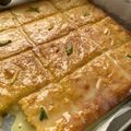 صورة من Ahlam Algarny، شاركها بعد تجربة وصفة بسبوسة ولا اسهل 🍃