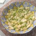 El cooksnap de Renato Garcia cuando hizo Ensalada de apio y manzana verde.