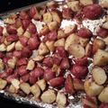 Sniezek's cooksnap of when they made Potatoes Oreganata.