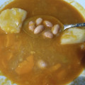 El cooksnap de edu cuando hizo Potaje de Alubias blancas con calabaza y patata.