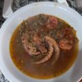 El cooksnap de Julio Alvarez cuando hizo Cazuela de mariscos rapidita.