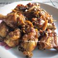 Cooksnap Dapur Yusfarisyia semasa beliau membuat Ayam Masak Halia.
