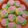 Cooksnap dari Aya Nurhayanti untuk resep Bolu Mawar Rainbow Kukus