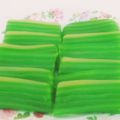 Cooksnap dari Azizah Ibu Danang untuk resep Kue Lapis Pandan "kenyal"