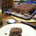 El cooksnap de Angi Muñoz cuando hizo Turrón alemán o de avena 🧈🍫.