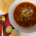 El cooksnap de Diana E. cuando hizo Birria de res.