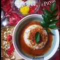 Payal Sachanandani का कुकस्नैप जब उन्होंने टमाटर रसम(Tomato Rasam Recipe in hindi) बनाया था।