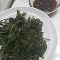 Cooksnap dari RindU untuk resep 07. Rujak Kangkung Khas Kuningan