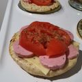 Cooksnap από Ραφαέλα Τόκα στη συνταγή Γρήγορο σνακ "πίτσα" στο φούρνο μικροκυμάτων