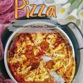 Cooksnap Nor Zahida Aini semasa beliau membuat Pizza Ayam.