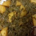 Fatima's Cook Book's cooksnap of when they made Alo palak.