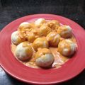 El cooksnap de beastrk cuando hizo Ñoquis de puré instantáneo RELLENOS!!.