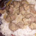 El cooksnap de Rocio Guaraz cuando hizo Goulash con arroz.