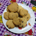 El cooksnap de Vanesa Baigorria cuando hizo Galletitas con chips de chocolate.
