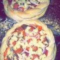 Hafsat Argungu's cooksnap of when they made Pizza.