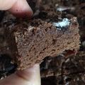 El cooksnap de Melanie Barchiesi 🍭 cuando hizo Brownie chocolatoso.