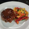 Cooksnap dari Aramaaya untuk resep Hambagu (Hamburg Steak ala Jepang)
