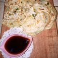 Shazmina Kitchen Diary🐥's cooksnap of when they made Flaky spring onion pancakes.
