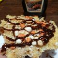 El cooksnap de Victoria Paiva cuando hizo Arroz al horno con queso crema.